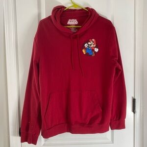 Nintendo Super Mario Red Hoodie